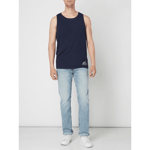 T-shirt męski Tommy Jeans bez rękawów bez wzorów 
