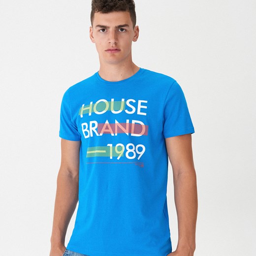 T-shirt męski House na wiosnę 