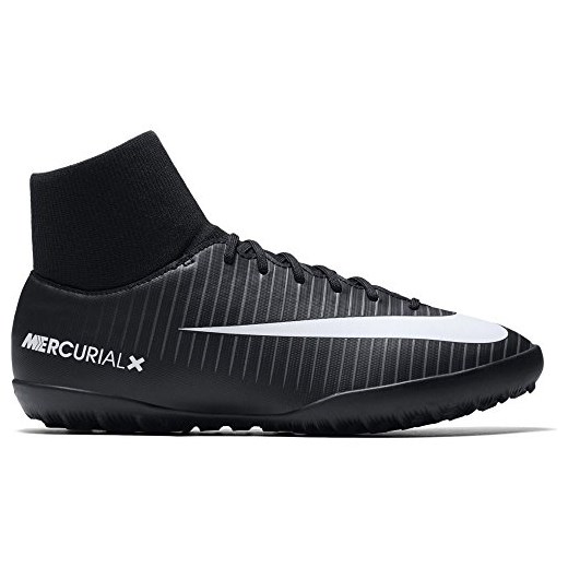 Nike buty do piłki nożnej Jr mercurialx Victory 6 DF TF unisex -  czarny -  37.5 EU