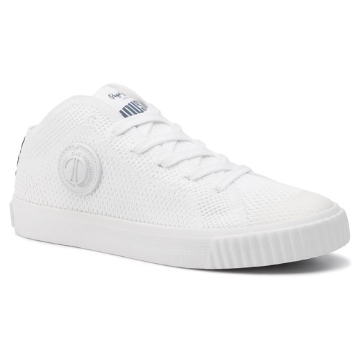 Tenisówki PEPE JEANS - PBS30403800 White 800  Pepe Jeans 38 eobuwie.pl