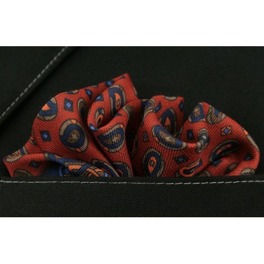 Poszetka/butonierka Em Men`s Accessories w abstrakcyjnym wzorze