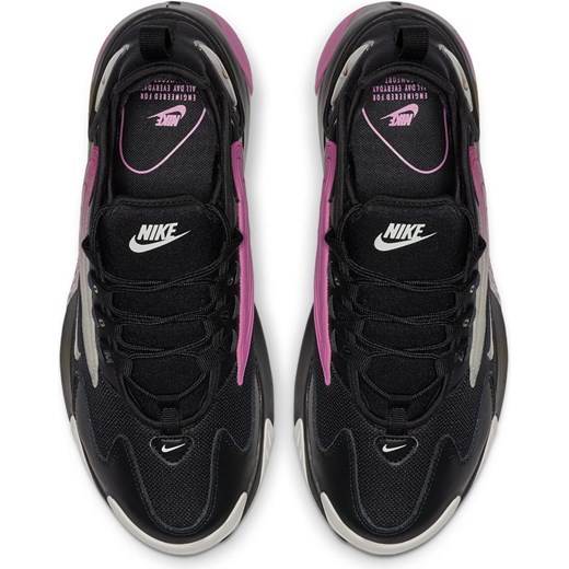 Buty sportowe damskie Nike sneakersy młodzieżowe zoom czarne sznurowane 