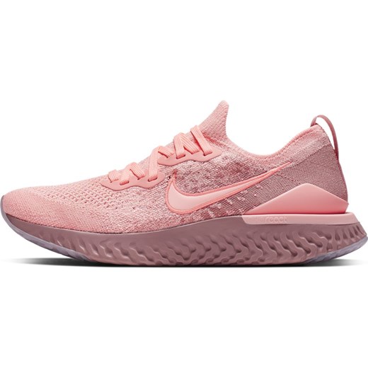 Buty sportowe damskie Nike dla biegaczy różowe wiązane 