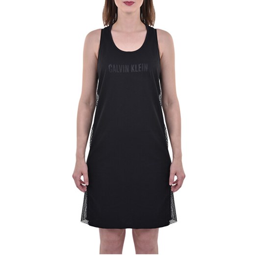 Calvin Klein Sukienka Mesh Insert Tank Dress KW0KW00711-094 PVH Black (Rozmiar XS)