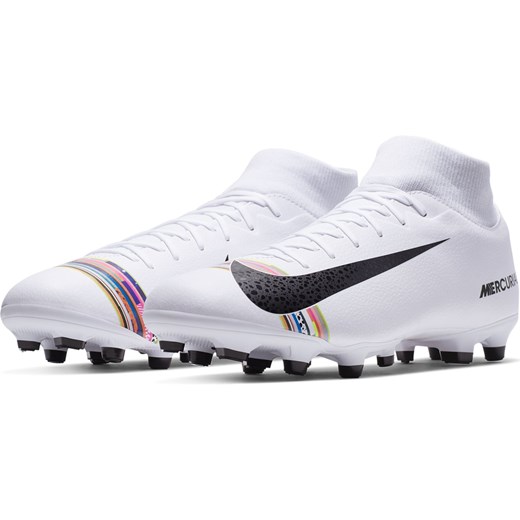Buty sportowe męskie białe Nike Football mercurial sznurowane 
