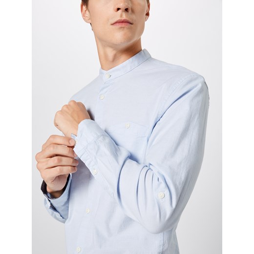 Koszula męska Tom Tailor Denim niebieska z długimi rękawami 