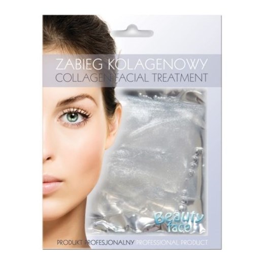 Beauty Face Collagen Facial Treatment odmładzająco rozświetlający zabieg kolagenowy z diamentami i drobinkami srebra  Beauty Face  Horex.pl