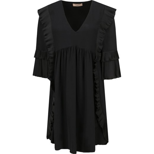 Sukienka Twinset oversize jedwabna