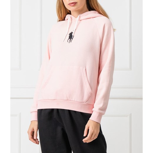 Bluza damska Polo Ralph Lauren różowa krótka 