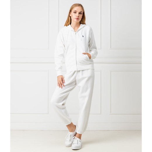 Bluza damska Polo Ralph Lauren krótka biała 