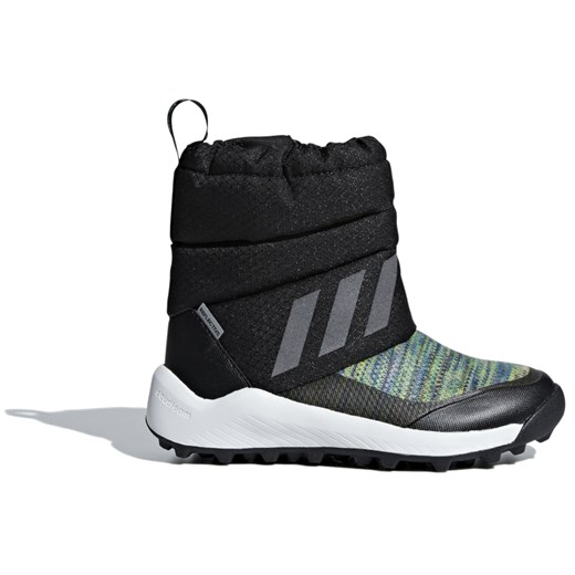 Buty zimowe dziecięce Adidas śniegowce z tkaniny 