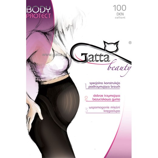 Gatta Body Protect 100 Den rajstopy ciążowe