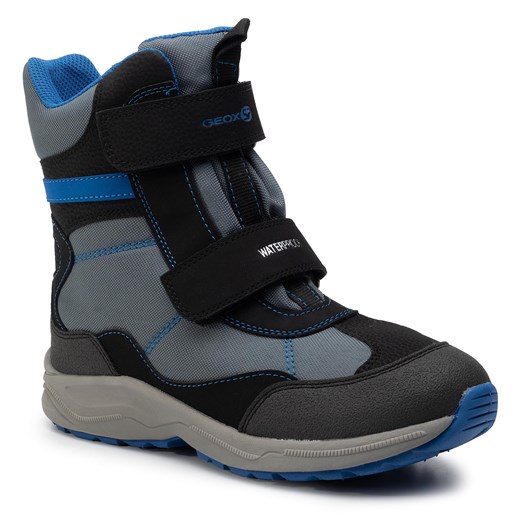 Buty zimowe dziecięce Geox śniegowce na rzepy