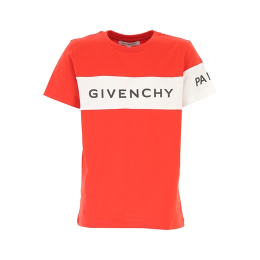 Givenchy Koszulka Dziecięca dla Chłopców, czerwony, Bawełna, 2019, 10Y 14Y 4Y 6Y 8Y