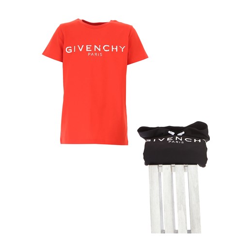 Givenchy Koszulka Dziecięca dla Chłopców, czerwony, Bawełna, 2019, 10Y 4Y 6Y 8Y
