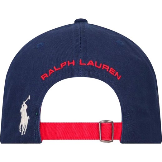 Niebieska czapka z daszkiem męska Polo Ralph Lauren 