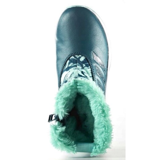 Adidas buty zimowe dziecięce śniegowce na zamek 