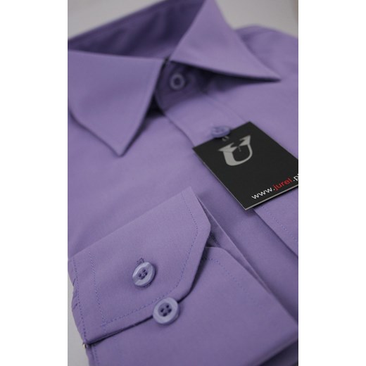 Klasyczna koszula wizytowa  KSDWJRL0010 jegoszafa-pl fioletowy długie