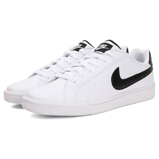 Buty sportowe męskie Nike sznurowane skórzane białe 