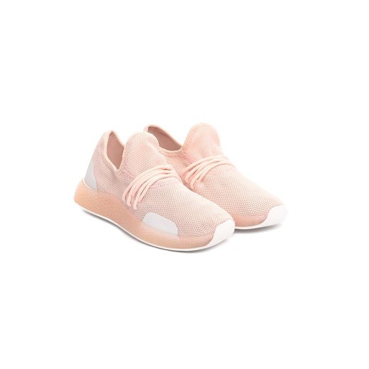 Buty sportowe damskie Renee sneakersy różowe sznurowane 