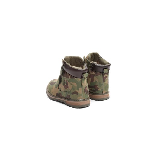 Buty zimowe dziecięce Born2be trapery wiązane