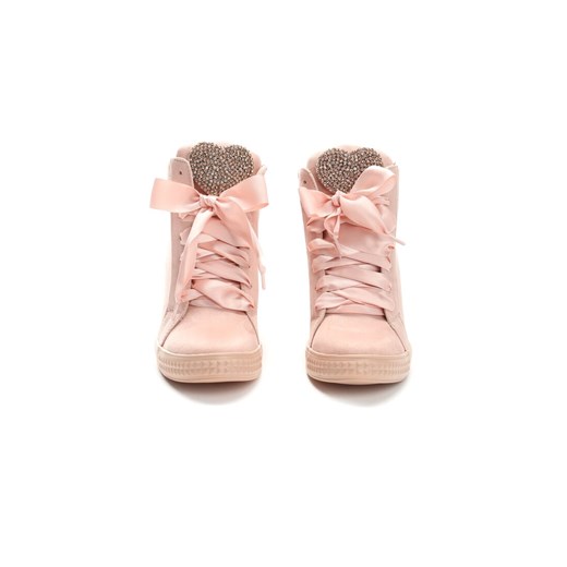 Różowe Sneakersy Feminine