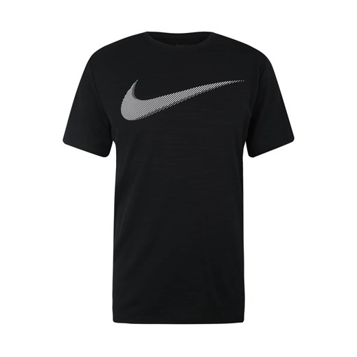 Koszulka sportowa Nike z jerseyu czarna 