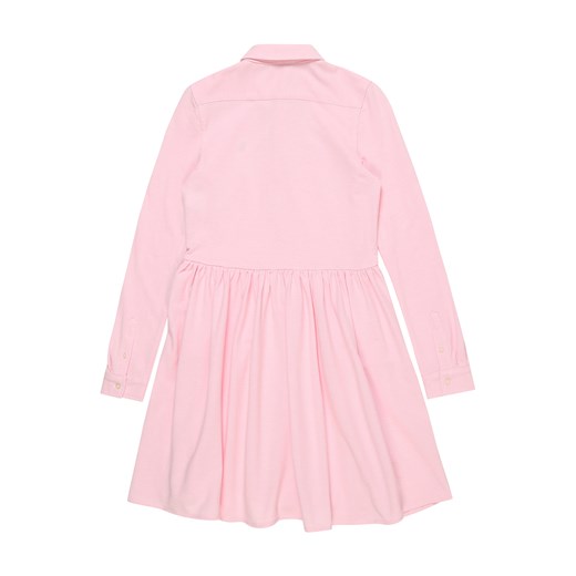 Polo Ralph Lauren sukienka dziewczęca różowa bez wzorów wiosenna 