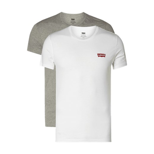 T-shirt o kroju Slim Fit w zestawie 2 szt.  Levi's M Peek&Cloppenburg 
