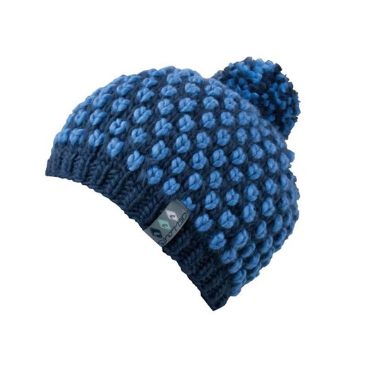 Chillouts czapka zimowa damska bez wzorów niebieska casualowa 