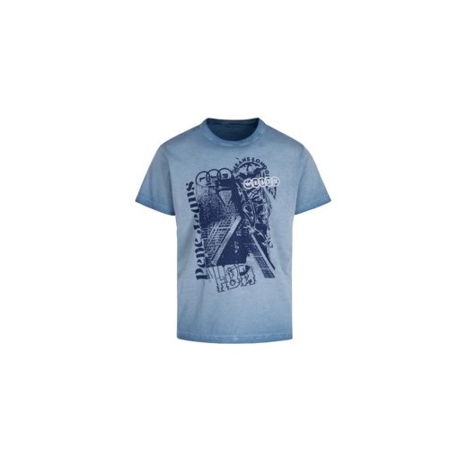 T-shirt męski Pepe Jeans niebieski 