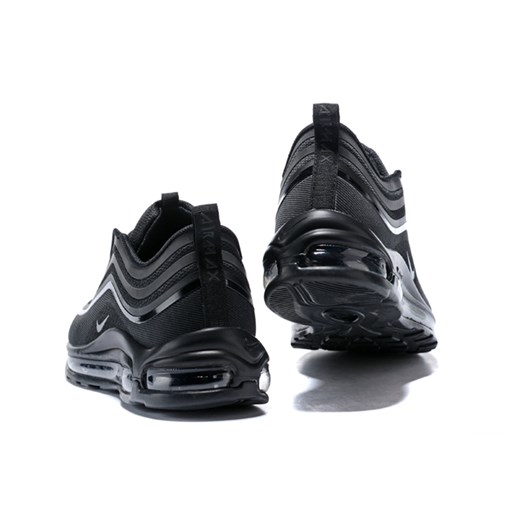 Nike buty sportowe męskie z tkaniny czarne sznurowane 