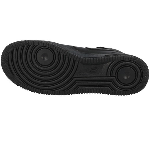 Czarne buty sportowe męskie Nike air force sznurowane 
