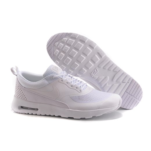 Buty sportowe damskie Nike dla biegaczy młodzieżowe air max thea płaskie zamszowe 