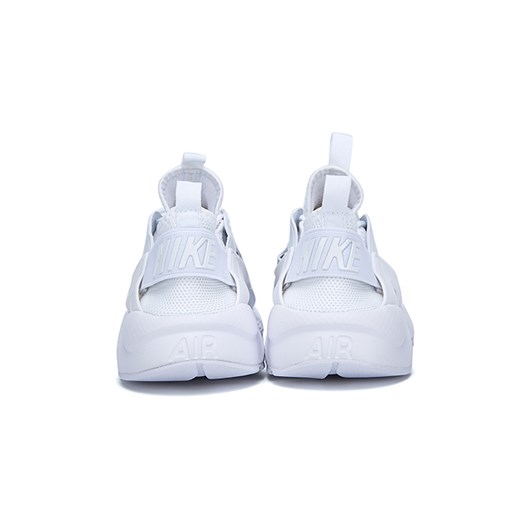 Buty sportowe damskie białe Nike do biegania huarache płaskie gładkie 