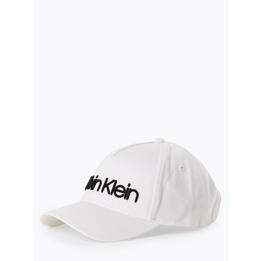 Calvin Klein - Damska czapka z daszkiem, beżowy