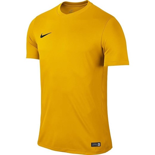 Koszulka sportowa żółta Nike gładka 