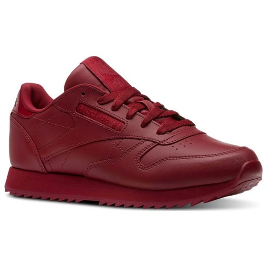 DAMSKIE BUTY REEBOK CLASSIC LEATHER RIPPLE Bordowy 40  Reebok  an-sport