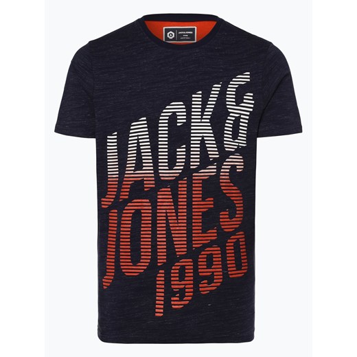 T-shirt męski czarny Jack & Jones 