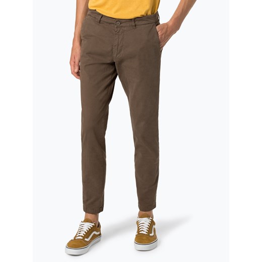Drykorn - Spodnie męskie – Mad, brązowy