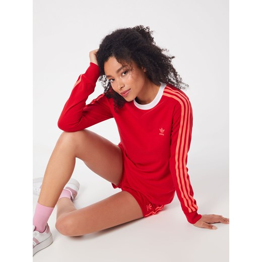 Bluza sportowa czerwona Adidas Originals bawełniana 