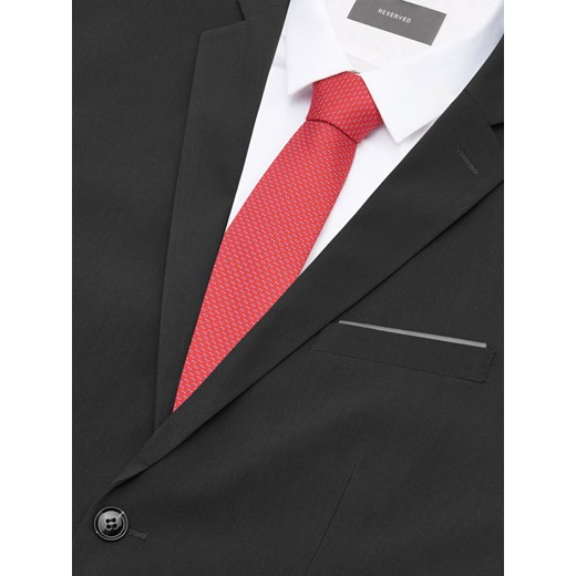 Krawat czerwony Reserved 