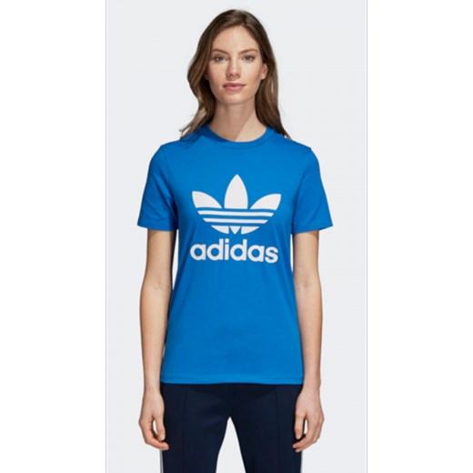 Niebieska bluzka sportowa Adidas 