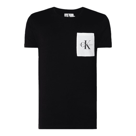 T-shirt męski Calvin Klein bawełniany z krótkim rękawem 
