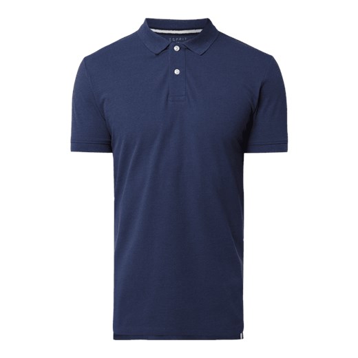 T-shirt męski Esprit niebieski z krótkim rękawem 