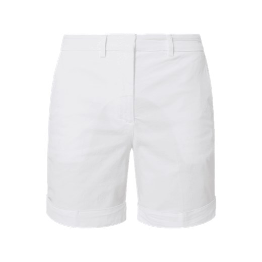 Białe szorty Calvin Klein na lato bawełniane 