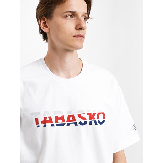 T-shirt Tabasko Tag Split (white)