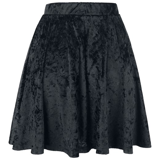 Forplay - Velvet Skirt - Spódnica krótka - Kobiety - czarny Forplay  M EMP