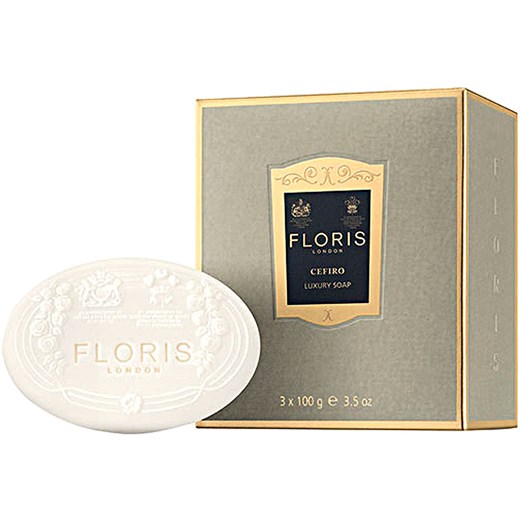 Floris London Kosmetyki dla Mężczyzn, Cefiro - Scented Soaps - 3 X 100 Gr, 2019, 3 x 100 gr