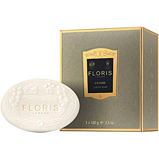Floris London Kosmetyki dla Kobiet, Cefiro - Scented Soaps - 3 X 100 Gr, 2019, 3 x 100 gr